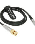 Alvin's Cables BNC to 5 Pin Male ARRI Mini TIME Code Cable for Sound Devices ZAXCOM