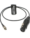 Alvin's Cables 3 Pin Male FVB 00 303 NLA to XLR 3 Pin Female Audio Cable for Sennheiser SK2000 Transmitter, Wisycom MTP60