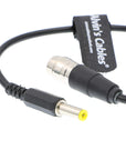 Alvin's Cables 12 Pin Hirose Female to DC 12v Male Power Cable for GH4 B4 2/3" Fujinon Nikon Canon Lens