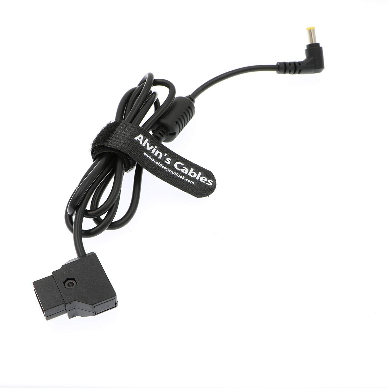 HangTon D-tap Naar DC Voedingskabel – 12V, 30 Cm – Geschikt Voor Sony FS5, FS7 En Panasonic EVA1 – Haakse Stekker