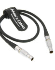Alvin's Cables Teradek Bond Power Cable via ARRI Alexa Camera 2 Pin Male to 2Pin 18 Inches