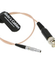 Alvin's Cables 4 Pin to BNC Male Time Code Input Adapter Cable for Red Epic Scarlet