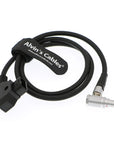 Alvin's Cables Motor Power Cable for DJI Follow Focus System Right Angle 6 Pin Male to D Tap