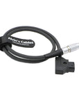 Alvin's Cables 4 Pin FGK Female to D Tap Power Cable for Canon Mark II C100 C500