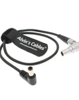 Alvin's Cables DC Right Angle to 2 Pin Male Cable for Teradek Bolt Transmitter, Z-CAM E2 Flagship Series Cameras (E2-S6/E2-F6/E2-F8) from Tilta Battery Plate