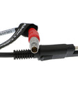 Alvin's Cables Topcon Power Cable for Hiper Series| Legacy Series| GB| GR-3, 5 Pin to SAE2 Charger Power Cable