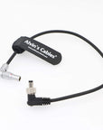 Alvin’s Cables Z CAM E2 S6 F6 F8 Rotatable Right Angle 2 Pin to Lock DC Power Cable for Atomos Shinobi Ninja V Monitor Adjustable 90 Degrees 2 Pin Male to Right Angle Lock DC Cord