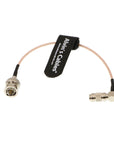 Alvin's Cables Blackmagic DIN 1.0/2.3 Mini BNC Right Angle to BNC Male 75ohm RG179 HD SDI Cable