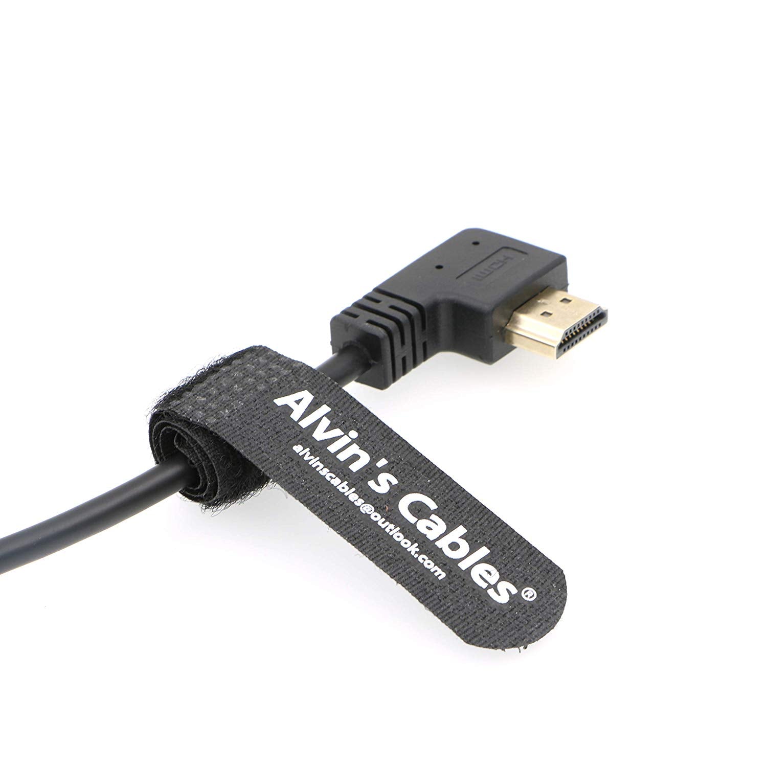 Alvin's Cables Z CAM E2 HDMI 2.0 L Shape Cable for Portkeys BM5 Monitor 90 Degrees up to Right Angle Down