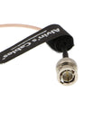 Alvin's Cables Blackmagic DIN 1.0/2.3 Mini BNC Right Angle to BNC Male 75ohm RG179 HD SDI Cable