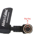 Alvin's Cables 12 Pin Hirose Right Angle Female to Open End Shield Cable for Probilt GIGE Cameras
