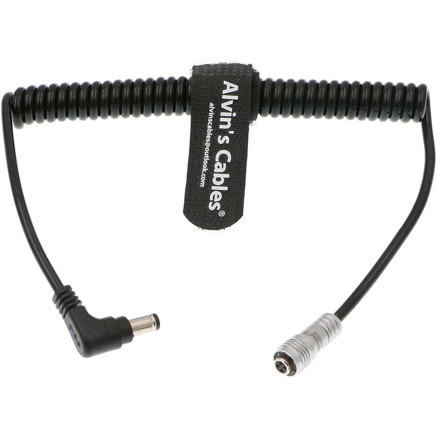 Alvin's Cables PORTKEYS BM5 BM7 Monitor voedingskabel Anton Bauer D-TAP naar 4-pins vrouwelijk spiraalsnoer Alvin's Cables PORTKEYS BM5 BM7 Monitor voedingskabel Anton Bauer D-TAP naar 4-pins vrouwelijk spiraalsnoer
