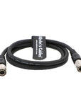 Alvin's Cables 4 Pin Hirose Male to Hirose 4 Pin Male Power Cable for Sound Devices Mixers 39 Inches