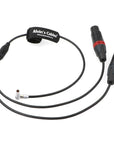 Alvin's Cables Two XLR 3 Pin Female to 5 Pin Male Right Angle Audio Input Cable for Arri Alexa Mini
