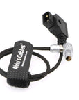 Alvin's Cables Z CAM E2 Camera Right Angle Power Cable Flexible 90 Degrees 4 Pin to D Tap