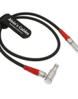 Alvin's Cables 4 Pin Male to 4pin Male Cable for Arri LBUS FIZ MDR Wireless Focus Right Angle to Straight