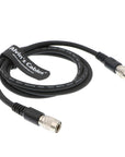 Alvin's Cables 4 Pin Hirose Male to Hirose 4 Pin Male Power Cable for Sound Devices Mixers 39 Inches