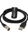 Alvin's Cables 4 Pin Hirose Male to USB Data Cable for Camera Computer Video