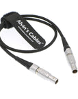 Alvin's Cables Flexible 2 Pin Male to 2pin Cable Power Teradek Bond via ARRI Alexa Camera