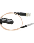 Alvin's Cables 4 Pin to BNC Male Time Code Input Adapter Cable for Red Epic Scarlet
