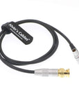 Alvin's Cables BNC to 5 Pin Right Angle Time Code Cable for ARRI Mini Sound Devices ZAXCOM