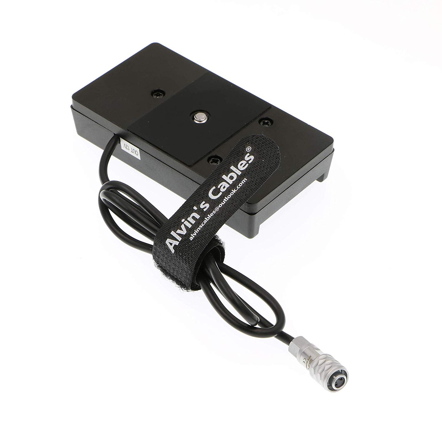 Alvin's Cables BMPCC 4K Blackmagic Cinema Camera BMCC 4K BMPCC Power Supply Mount Plate Adapter for Sony NP F970 Battery