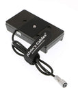 Alvin's Cables BMPCC 4K Blackmagic Cinema Camera BMCC 4K BMPCC Power Supply Mount Plate Adapter for Sony NP F970 Battery
