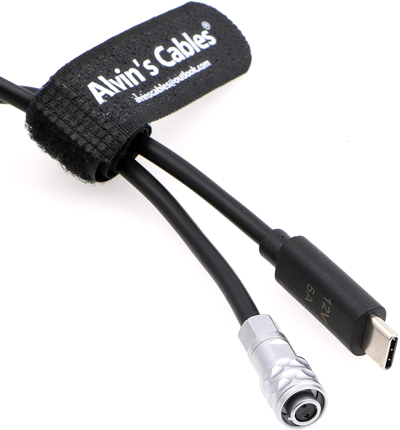 Alvin's Cables BMPCC 4K 6K Trigger Power Cable USB C Type-C PD to Weipu SF61B/S2 2 Pin for Blackmagic Pocket Cinema Camera