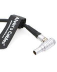 Alvin's Cables Z CAM E2 S6 F6 Power Cable 90 Degrees Right Angle 2 Pin Male to D tap Cord