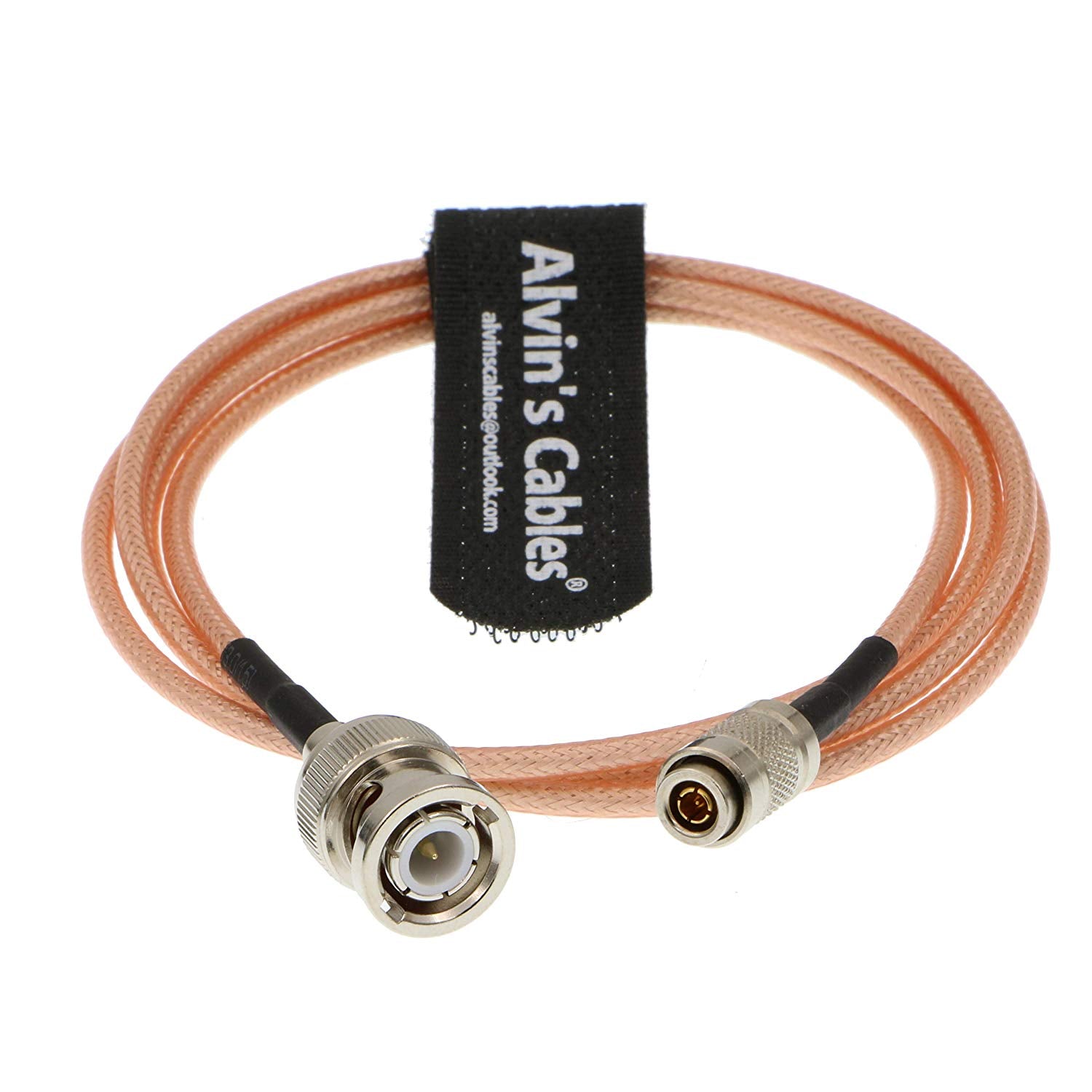 Alvin's Cables DIN 1.0/2.3 Mini BNC to BNC Male HD SDI 75ohm Cable for Blackmagic HyperDeck Shuttle