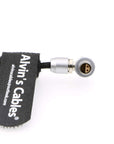 Alvin's Cables Z CAM E2 Camera Right Angle Power Cable Flexible 90 Degrees 4 Pin to D Tap