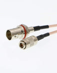 Alvin's Cables BNC Female to DIN 1.0 2.3 Male RG179 Cable 75 Ohm for Blackmagic
