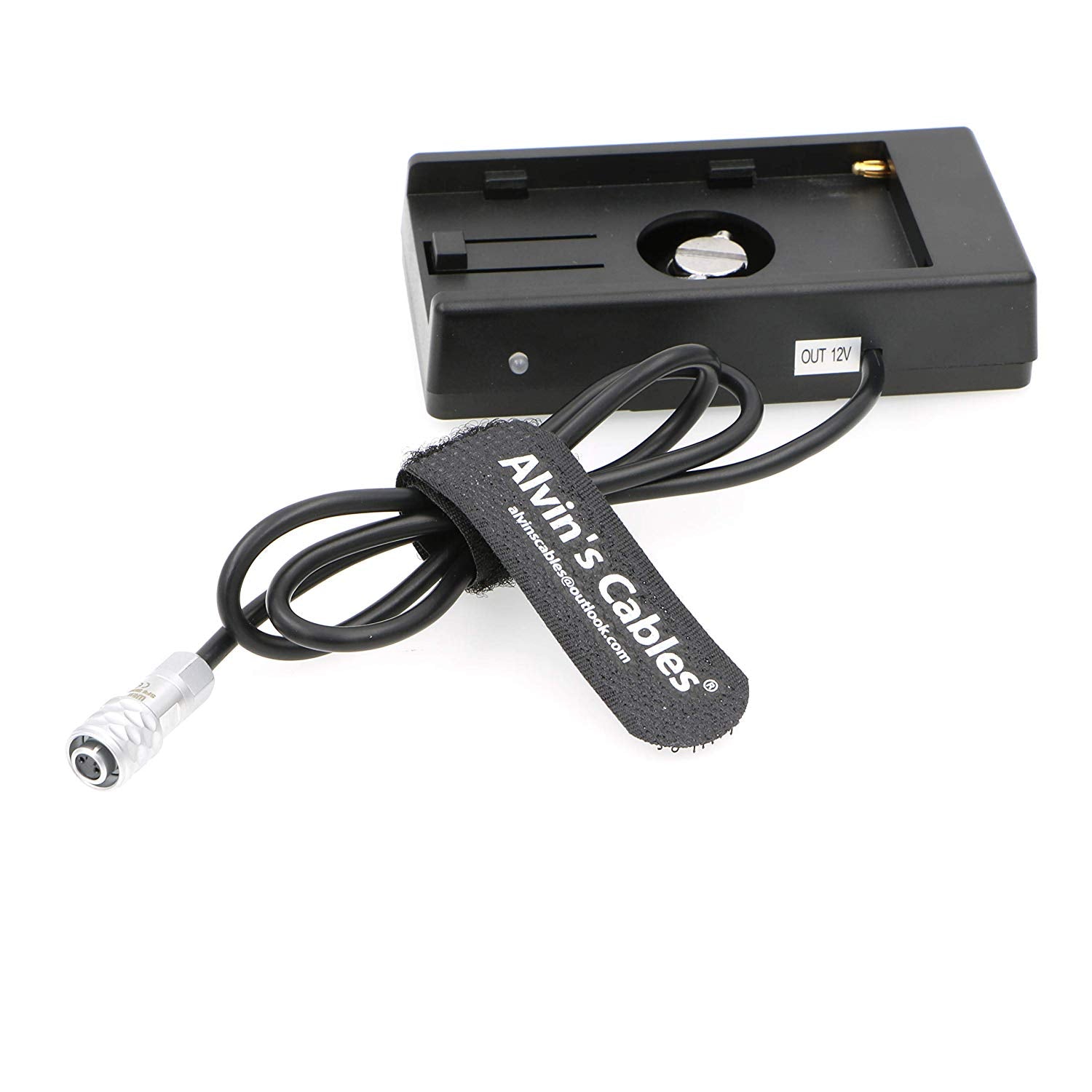 Alvin's Cables BMPCC 4K Blackmagic Cinema Camera BMCC 4K BMPCC Power Supply Mount Plate Adapter for Sony NP F970 Battery