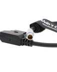 Alvin's Cables Z CAM E2 S6 F6 Blackmagic Pyxis 6K Teradek Power Cable AlvinTap Protective DTap to 2 Pin Male
