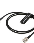 Alvin's Cables N Type Female to BNC Male Semi-Flexible 50 ohm Low Loss Cable 1M