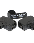 Alvin's Cables D Tap P Tap to USB 5V Adapter Converter Dtap Male to Female 5V USB Female Connector for Phone Camera Monitor 2 Pcs