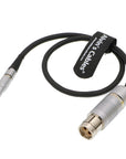 Alvin's Cables Steadicam Zephyr 3 Pin Male to 2 Pin Femlae Cable for ARRI Alexa XT SXT 12/24 Volts