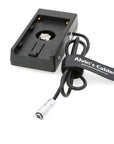 Alvin's Cables BMPCC 4K Blackmagic Cinema Camera BMCC 4K BMPCC Power Supply Mount Plate Adapter for Sony NP F970 Battery
