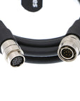 Alvin's Cables 10 Pin Hirose AOA Display Cable for AOA Interface Module with Enhanced Audio