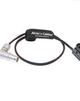 Alvin's Cables Arri Alexa Mini Camera Flexible Light Power Cable 8 Pin Right Angle to D TAP