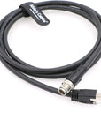 Alvin's Cables M12 8 Pin X Code to RJ45 for Ethernet Cable for Cognex in Sight 8400 Series CCB-84901-2001-01 IP67 Waterproof Shielded Cord