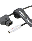 Alvin's Cables Flexible Anton D-TAP to 2 Pin Male Power Cable for Teradek ARRI RED Camera SmallHD Paralinx Preston Transvideo Offhollywood Switronix Panasonic