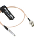 Alvin's Cables Time Code Adapter Cable for Red Epic Scarlet BNC Plug to 4 Pin Male Nor1438 Cable