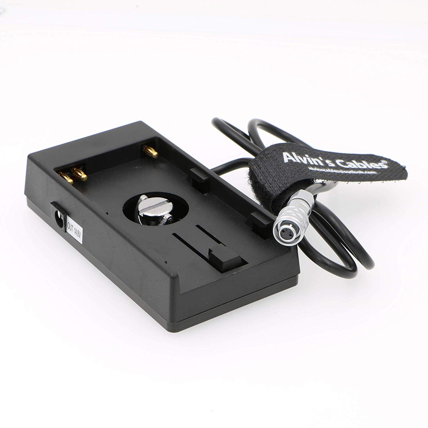 Alvin's Cables U60 Battery Mount Plate to BMPCC 4K BMD Power Cables for Sony U60 U30 Series and Blackmagic Pocket Cinema Camera 4K