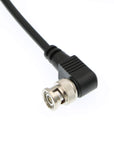 Alvin's Cables BNC to BNC Coiled Cable 3G SDI Cable Right Angle BNC to Right Angle BNC for Blackmagic