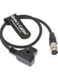 Alvin's Cables D Tap to 12 Pin Female Hirose Power Cable for B4 2/3" Fujinon Canon Lens