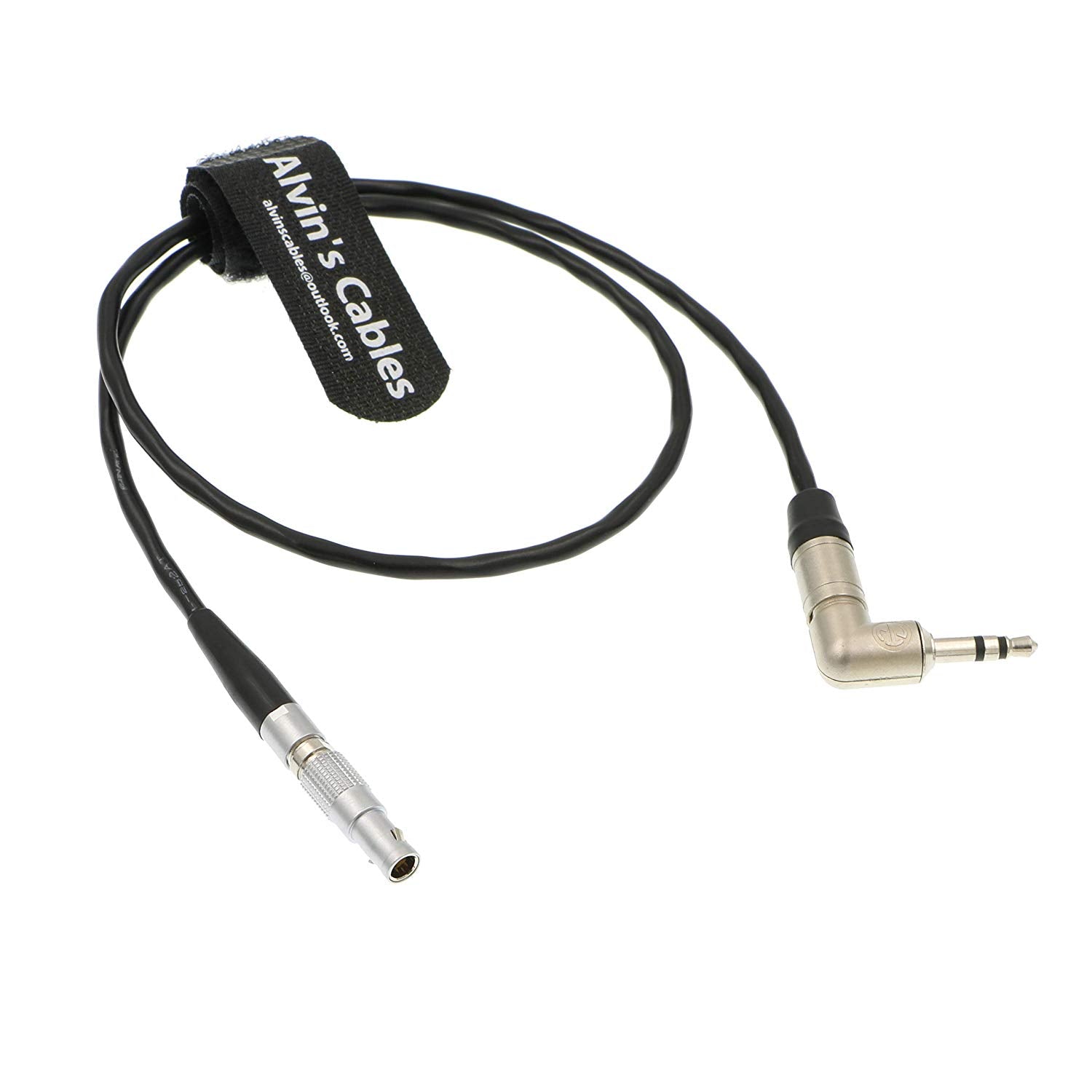 Alvin's Cables Easync Sync Time Code Cable for RED Epic 4 Pin Male to 3.5MM TRS