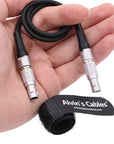 Alvin's Cables Flexible 2 Pin Male to 2pin Cable Power Teradek Bond via ARRI Alexa Camera