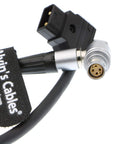 Alvin's Cables Red Epic Power Cable for New Movi Pro Ronin D Tap to Rotate 180 Degree 6 Pin Female Right Angle
