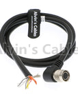 Alvin's Cables 12 Pin Hirose Female Right Angle to Open End Shield Cable for Sony Basler Cameras